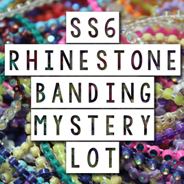 SS6 10 yard mystery lot rhinestone banding - Banding Pack SS6