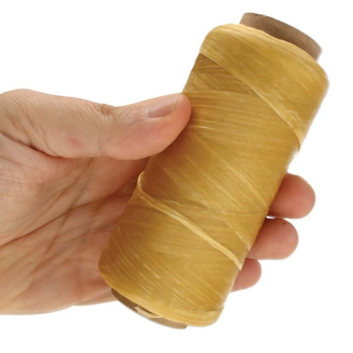 131.2 Yards Artificial Sinew Bobbin - Natural