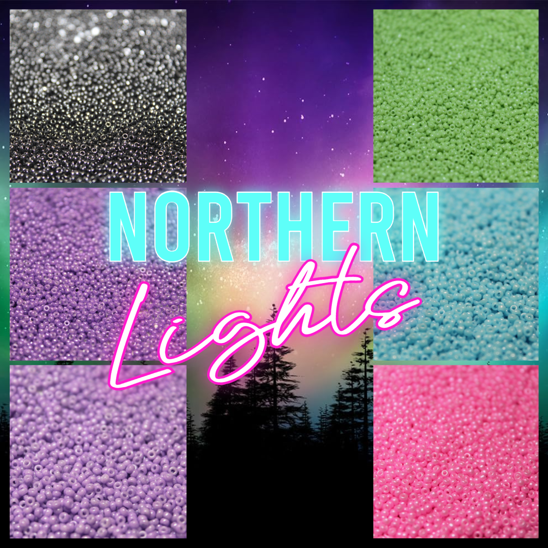 6 tube Northern Lights - 15/0 Set #7