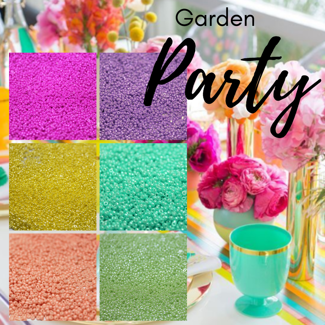 6 tube Garden Party - 15/0 Set E