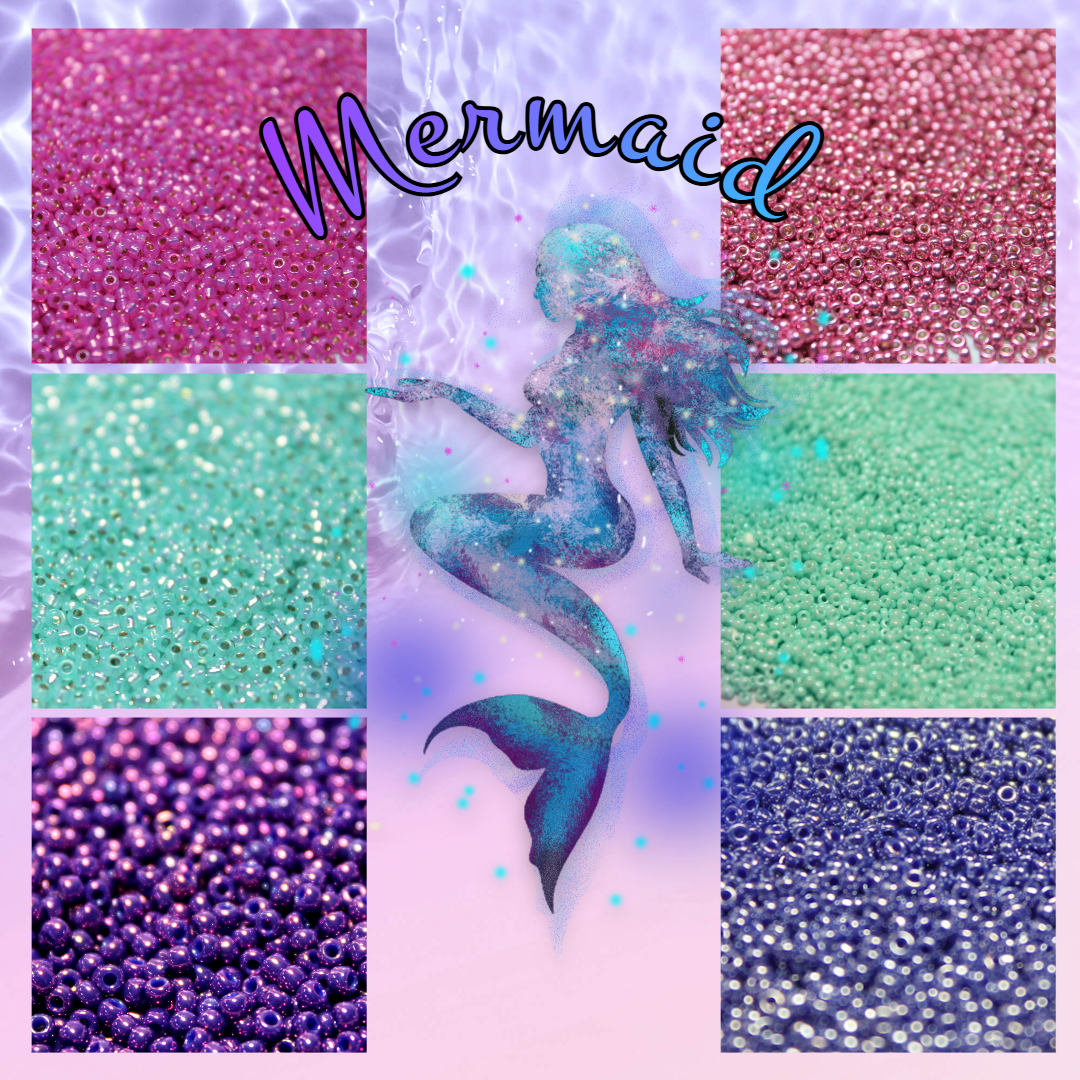 6 tube Mermaid - 15/0 Set I