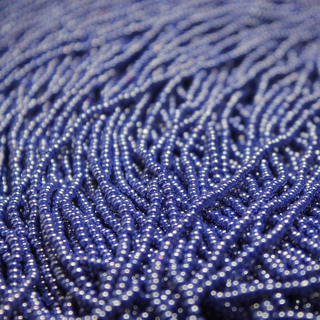 11/0 Czech Opaque Dark Blue Luster - 1104