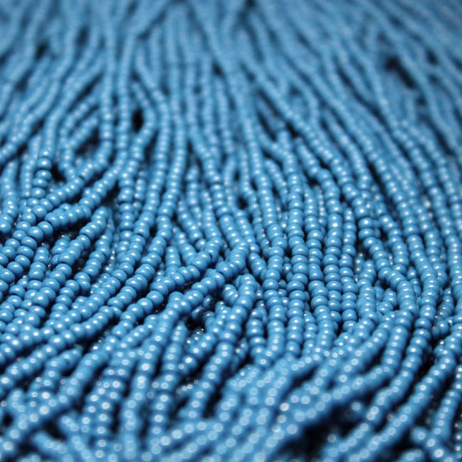 11/0 Czech Opaque Teal Blue - 1111
