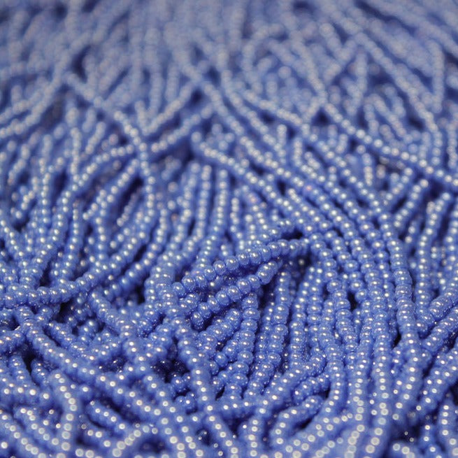 11/0 Czech Opaque Sapphire Blue Luster - 1121