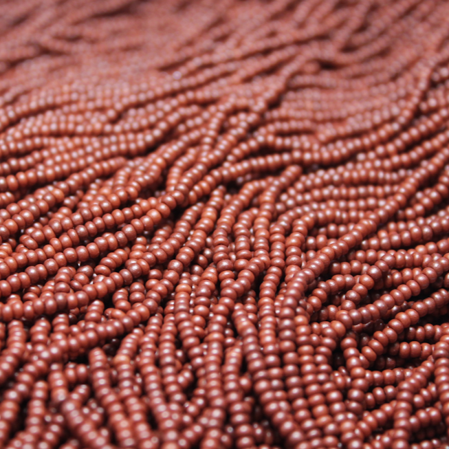 11/0 Czech Rusty Copper Opaque Matte Pearl - 1145