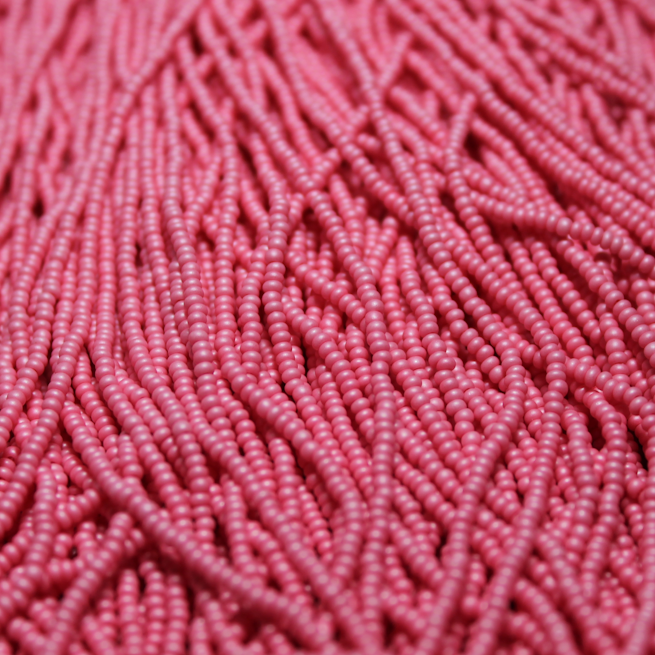 11/0 Czech Opaque Baby Pink Matte Pearl - 1159