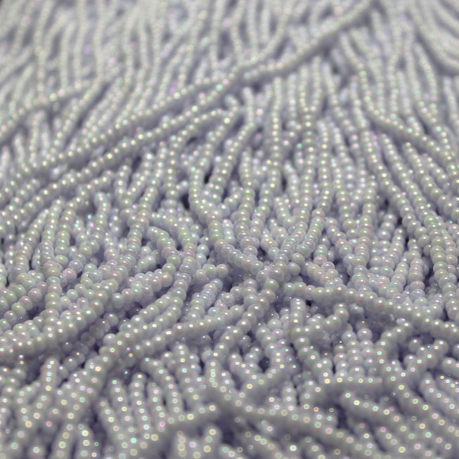 11/0 Czech Opaque Periwinkle Iris - 1163