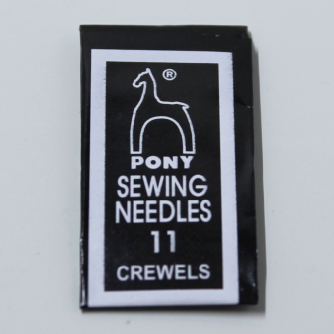 Pony Beading Needles - 11 Crewels - PCR11