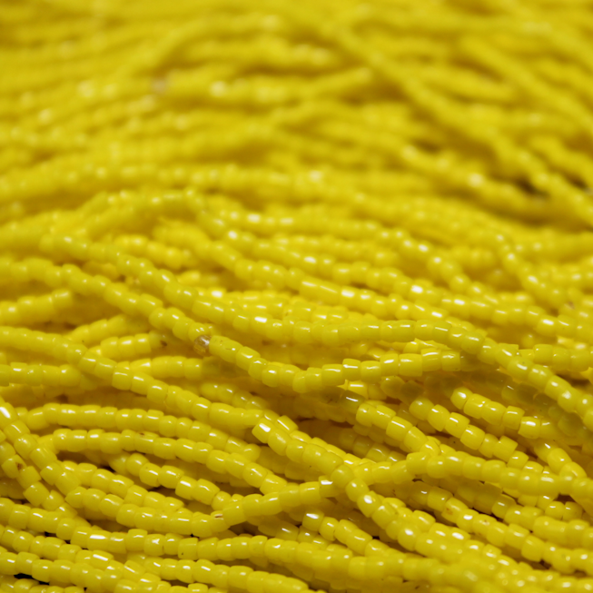9/0 Tri-Cut Opaque Dark Yellow - 90DY