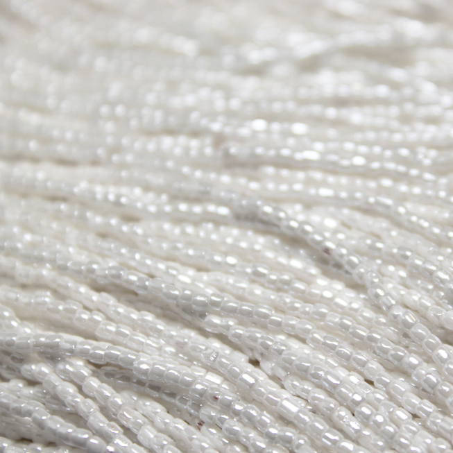 9/0 Tri-Cut Opaque White Luster - 9T26
