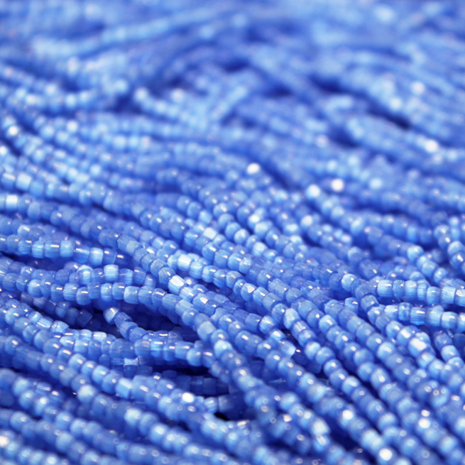 12/0 Tri-Cut Blue Satin - 12T16