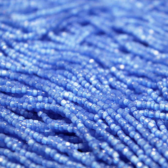 9/0 Tri-Cut Blue Satin - 9T11