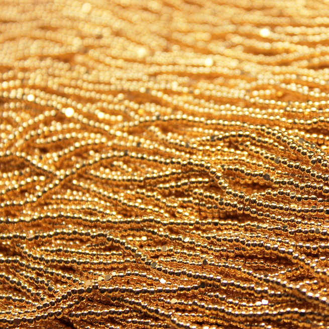 11/0 Charlotte 24k Gold Plated - C1113