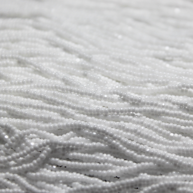 13/0 Charlotte Opaque Chalk White - C1318