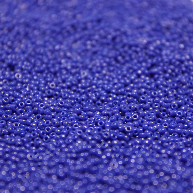 Opaque Cobalt ~ 15/0 JSB 414 Japanese seed beads