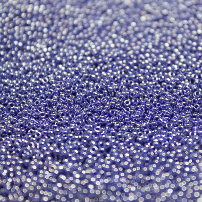 Opaque Royal Blue Luster ~ 15/0 JSB 430B