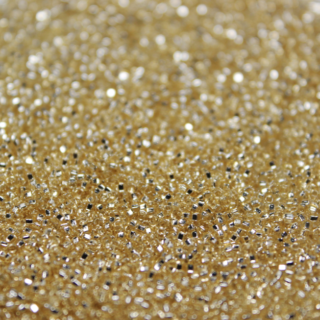 Silver Lined Champagne ~ 15/0 JSB 2 Japanese Seed Beads