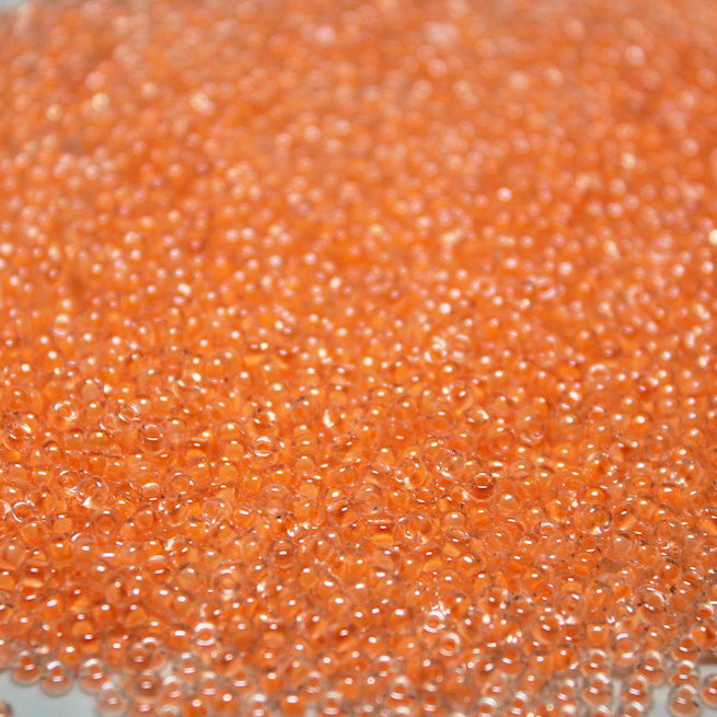 Luminous Neon (Color Lined) Creamsicle ~ 11/0 JSB 205H