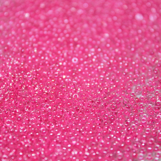 Luminous Neon (Color Lined) Wild Strawberry ~ 11/0 JSB 205K Japanese Seed Beads