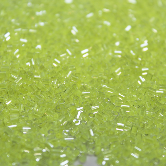 Crystal Lined Neon Yellow - 11/0 HEX 206C