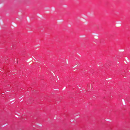 Crystal Lined Neon Pink ~ 11/0 HEX 207A
