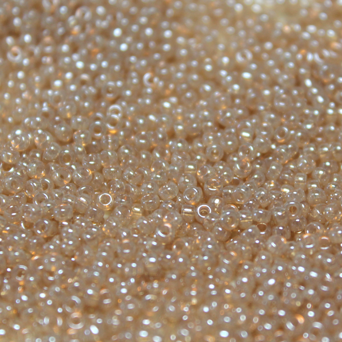 Transparent Jasmine ~ 15/0 JSB 2370 Japanese Seed Beads