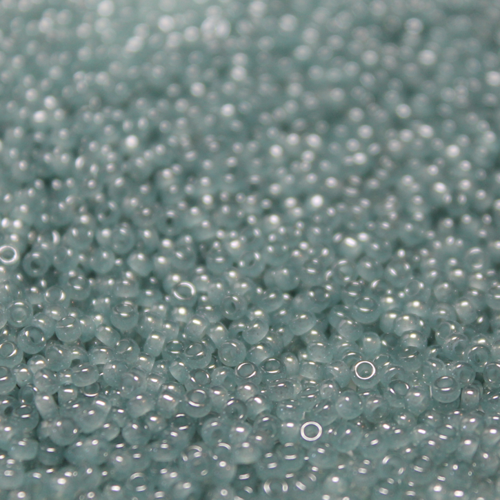 Transparent Eucalyptus ~ 15/0 JSB 2376