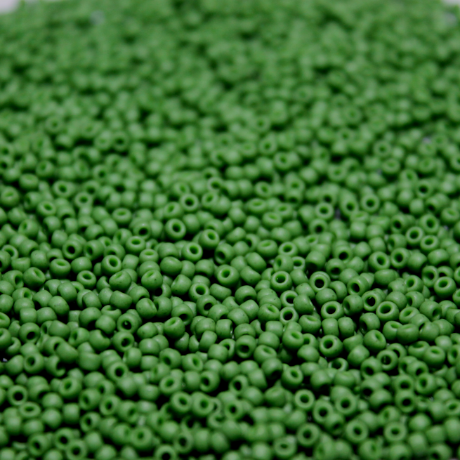 Semi Glazed Clover ~ 11/0 JSB 2603F Japanese Seed Beads