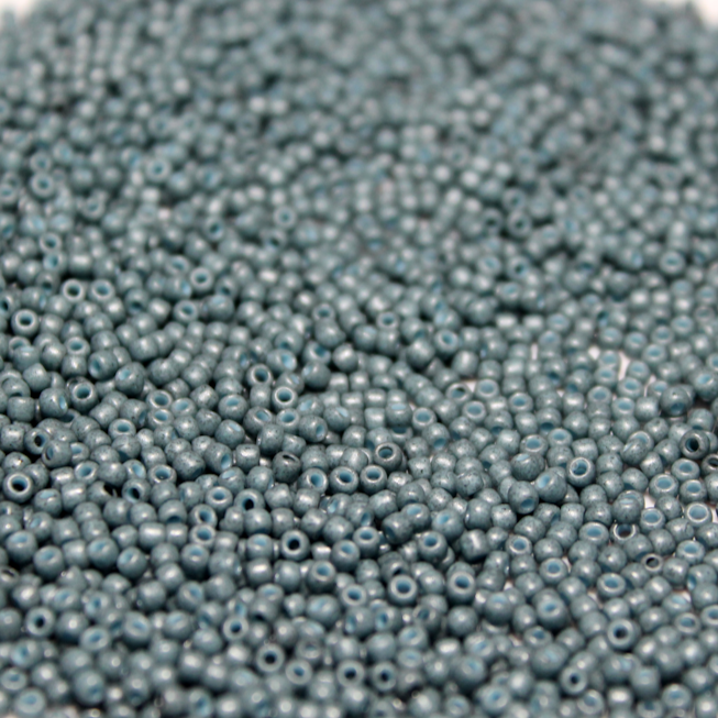 Semi Glazed Blue Fog ~ 11/0 JSB 2605F Japanese Seed Beads