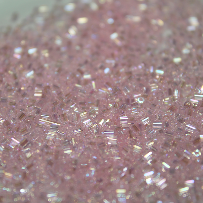 Transparent Light Pink AB ~ 11/0 HEX 265