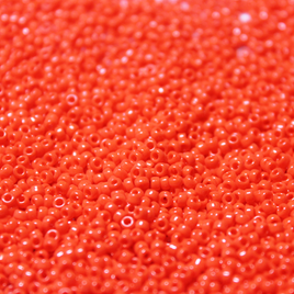 Opaque Vermillion Red ~ 15/0 JSB 407