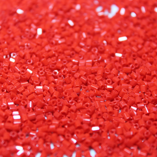 Opaque Red ~ 11/0 HEX 408