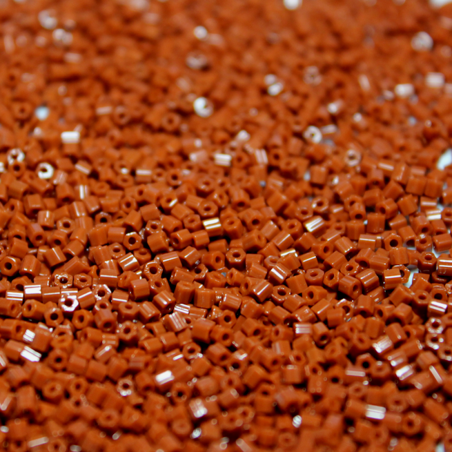 Opaque Light Brown ~ 11/0 HEX 409A