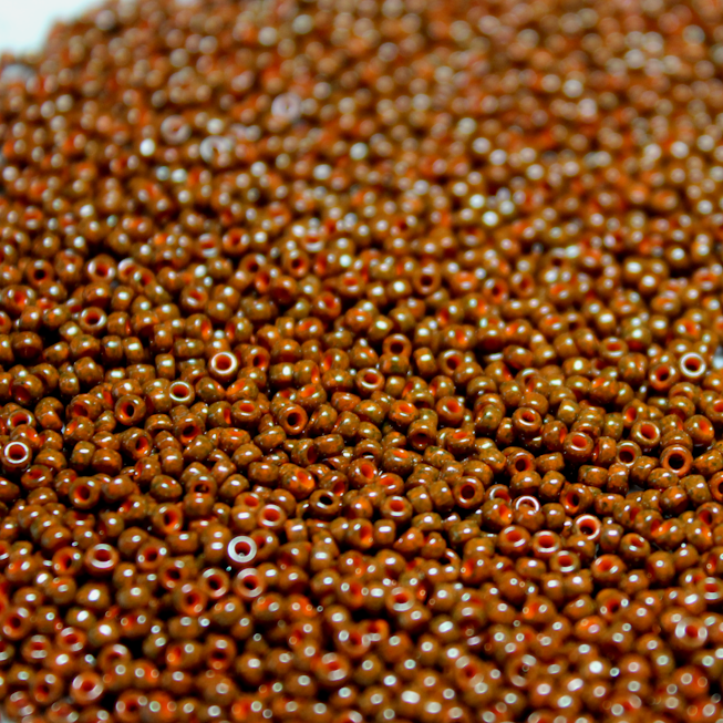 Opaque Dyed Burnt Sienna ~ 11/0 JSB 409D