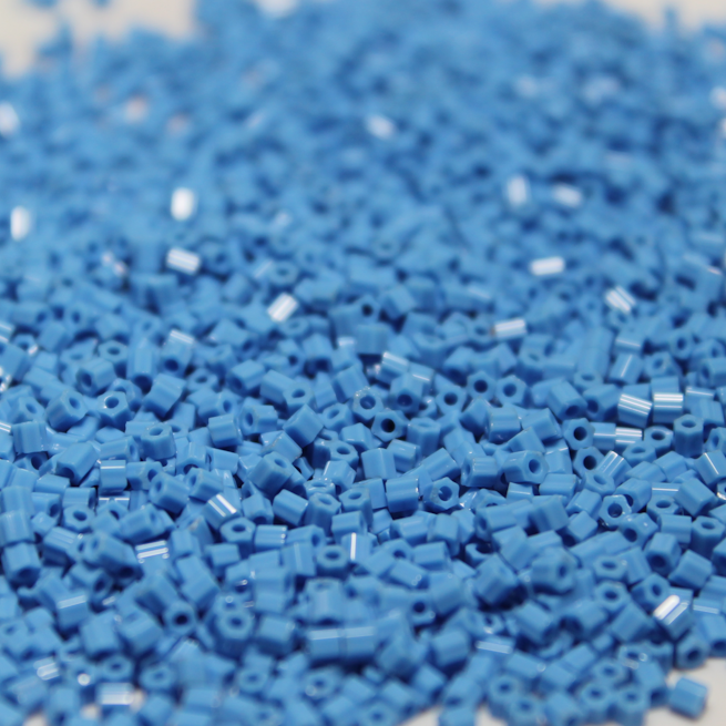 Opaque Denim Blue ~ 11/0 HEX 412E Japanese Seed Beads