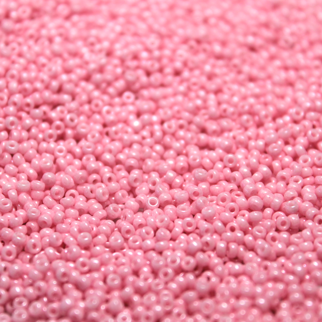 Opaque Dyed Tickled Pink ~ 11/0 JSB 415D Japanese seed beads
