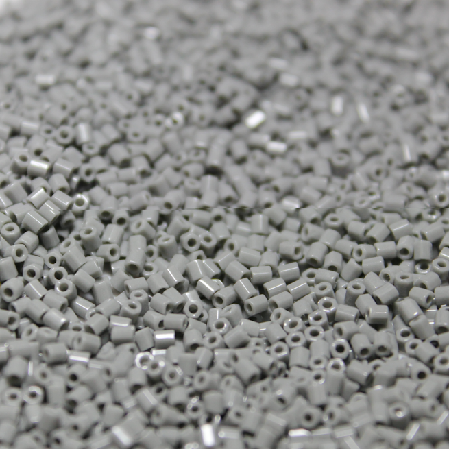 Opaque Gray ~ 11/0 HEX 416 Japanese Seed Beads
