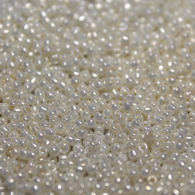 Opaque Pearl Cream ~ 11/0 JSB 421 Japanese Seed Beads
