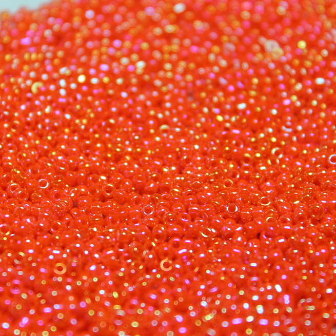 Opaque Dark Orange AB ~ 11/0 JSB 424A