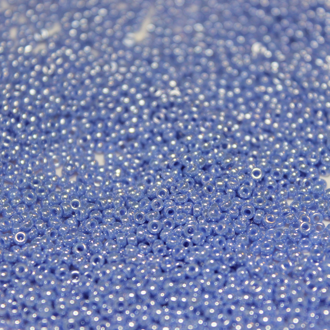 Opaque Light Sapphire Luster ~ 11/0 JSB 430D Japanese Seed Beads