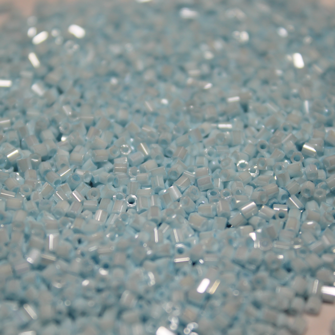 Opaque Sky Blue Luster ~ 11/0 HEX 430 Japanese Seed Beads