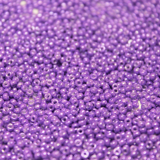 Opaque Dyed Grape Luster ~ 11/0 JSB 439 Japanese seed beads