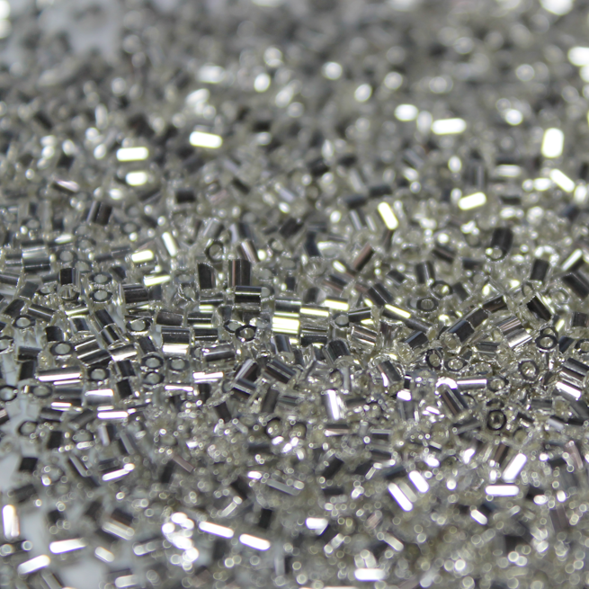Metallic Silver ~ 11/0 HEX 470 Japanese Seed Beads