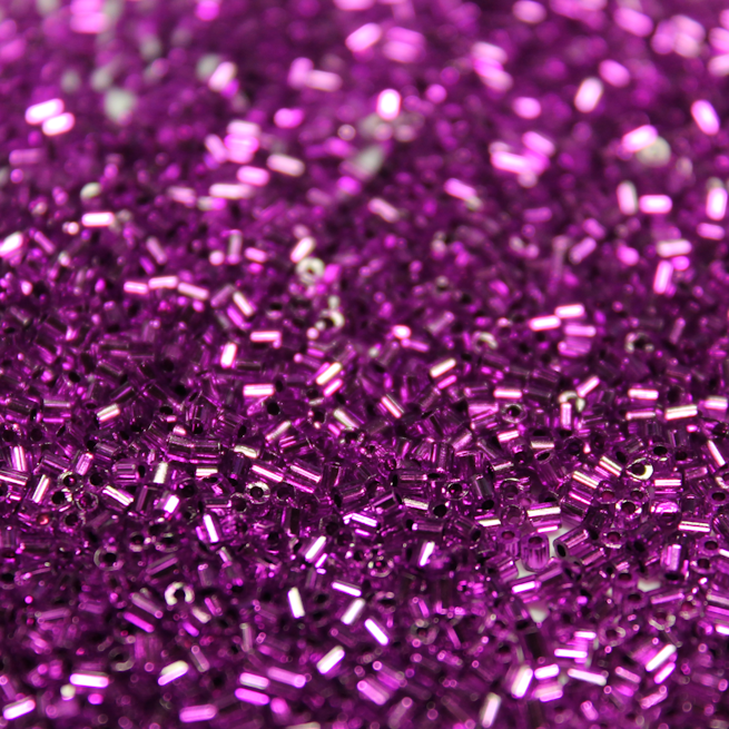 Silver Lined Violet ~ 11/0 HEX 77 Japanese seed beads
