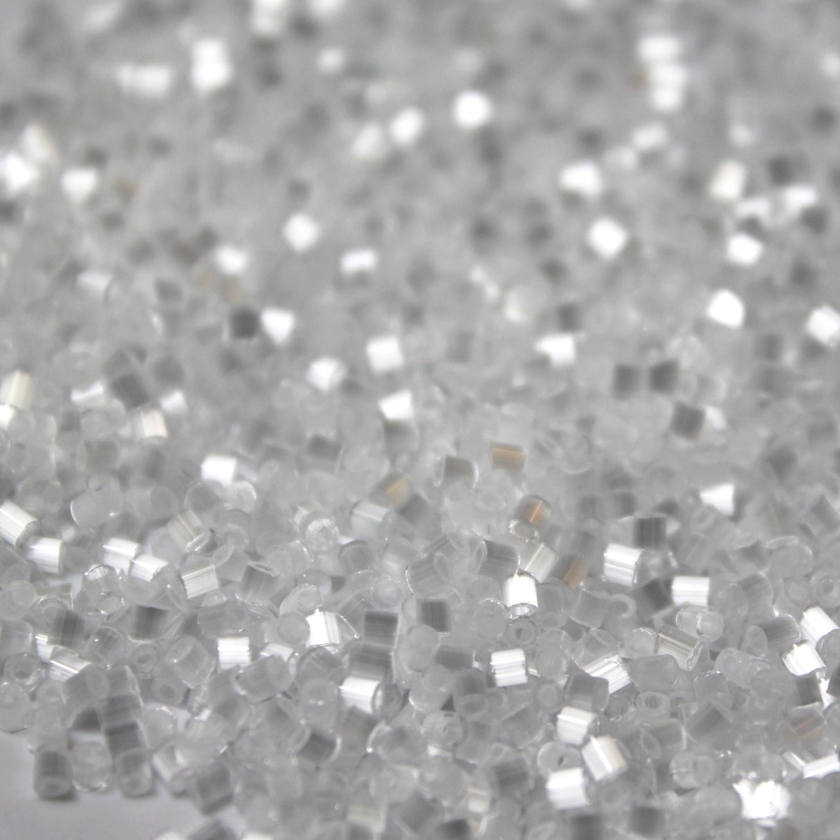 Silky Satin White ~ 11/0 JSB 803 Japanese seed beads