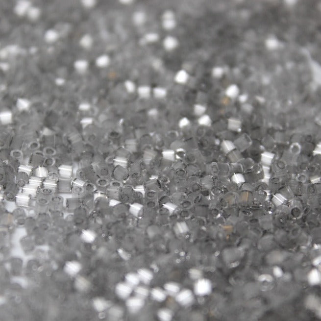 Silky Satin Dyed Gray ~ 11/0 JSB 808 Japanese seed beads