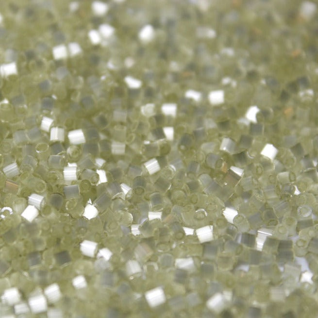 Silky Satin Light Dyed Olive ~ 11/0 JSB 820 Japanese seed beads