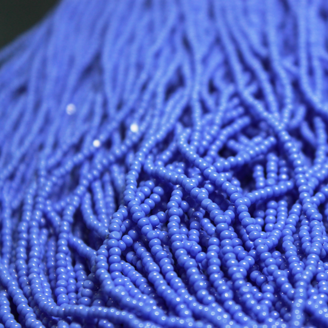 11/0 Charlotte Opaque Blue - C1128