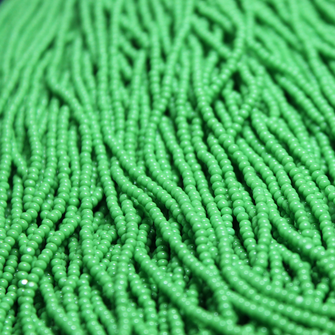 11/0 Charlotte Opaque Light Green - C1129