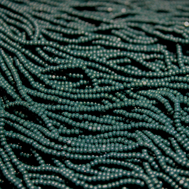 11/0 Charlotte Opaque Olive Green - C1139
